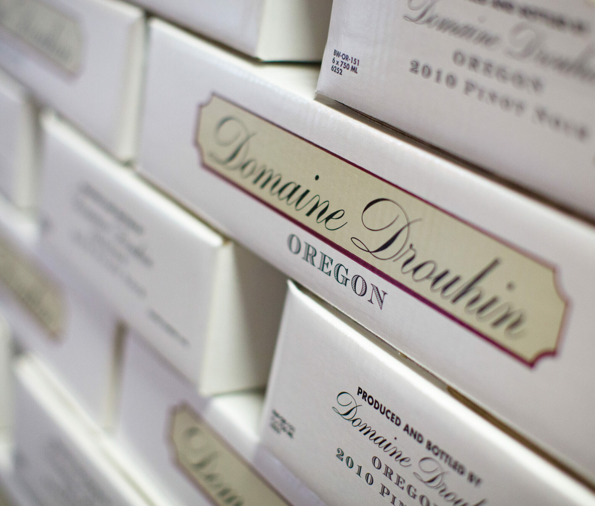 Chapuis Serge Domaine Drouhin Oregon label on box