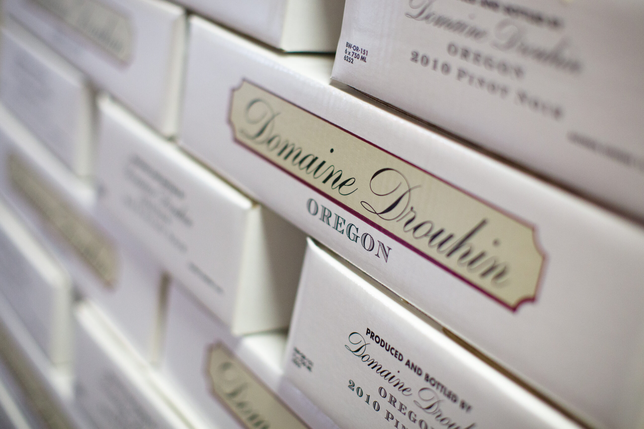 Chapuis Serge Domaine Drouhin Oregon label on box