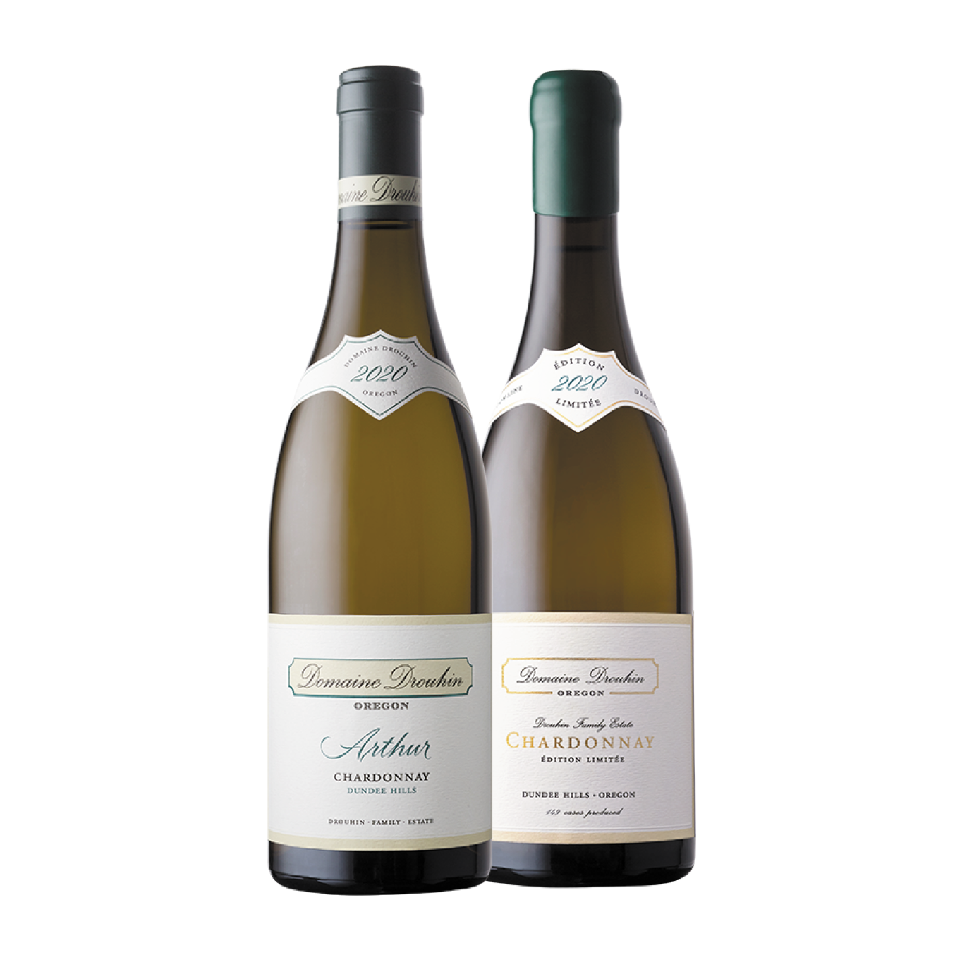 Two bottle set of Domaine Drouhin Oregon white wines